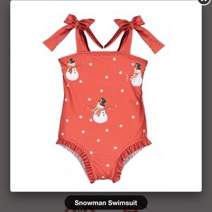 Sal & Pimenta Snowman Swimsuit